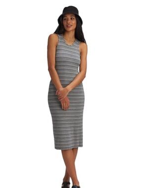 Marine Layer Striped Midi Dress sz‎ XL